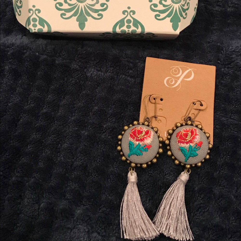 Serfina earrings, brand new in the box!